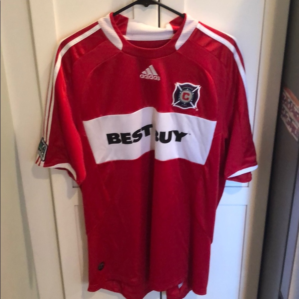 Adidas Chicago Fire soccer jersey